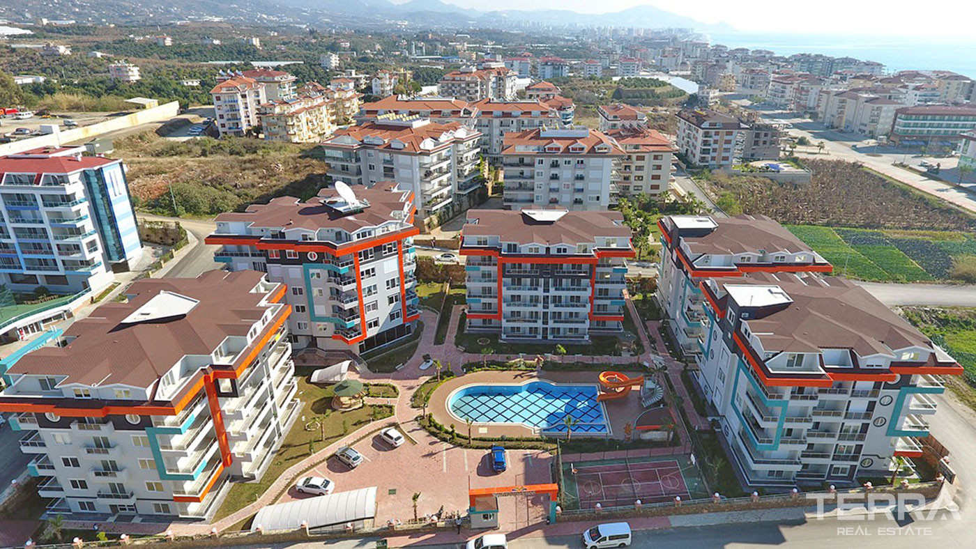 Luxury Furnished Apartment in Kestel, Alanya Just 200 m from the Beach - 72668