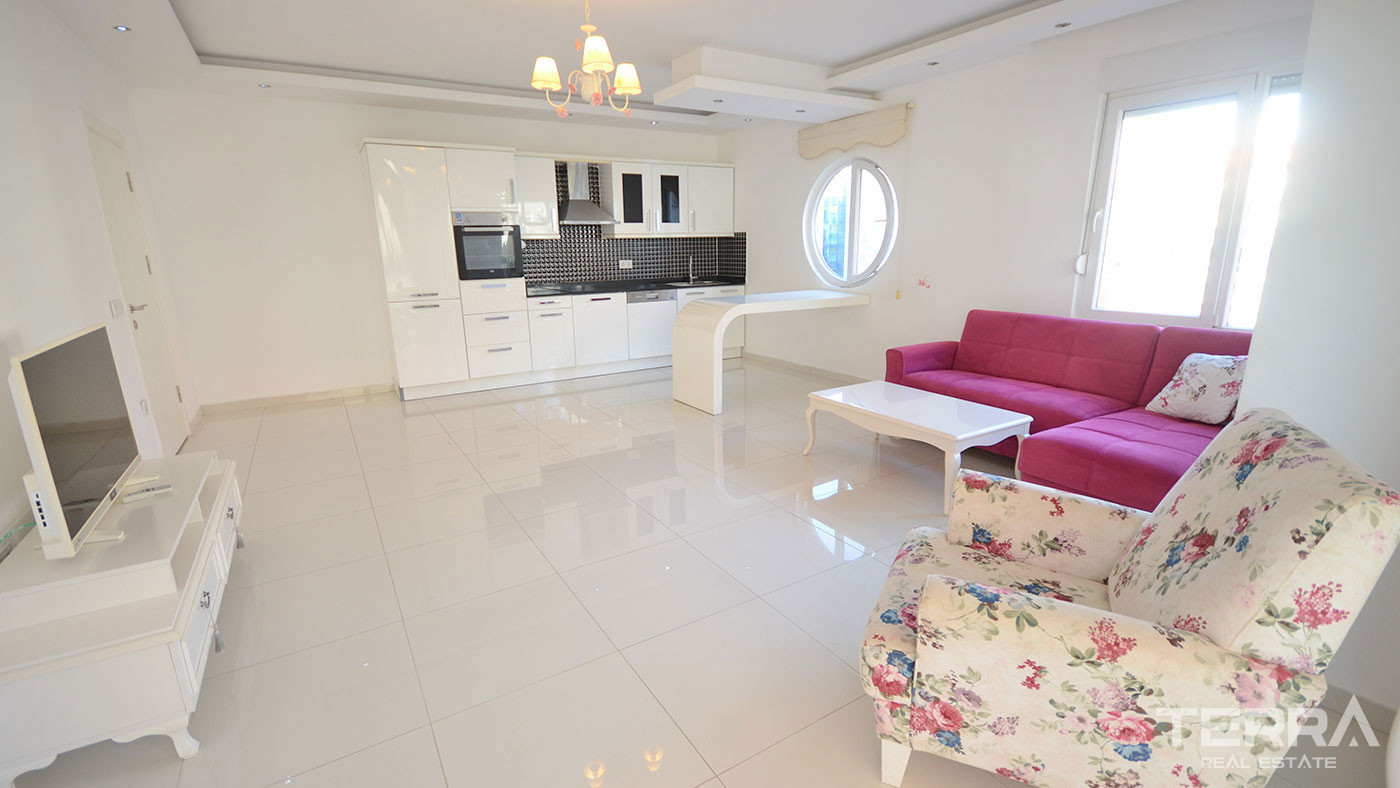 Luxury Furnished Apartment in Kestel, Alanya Just 200 m from the Beach - 72672
