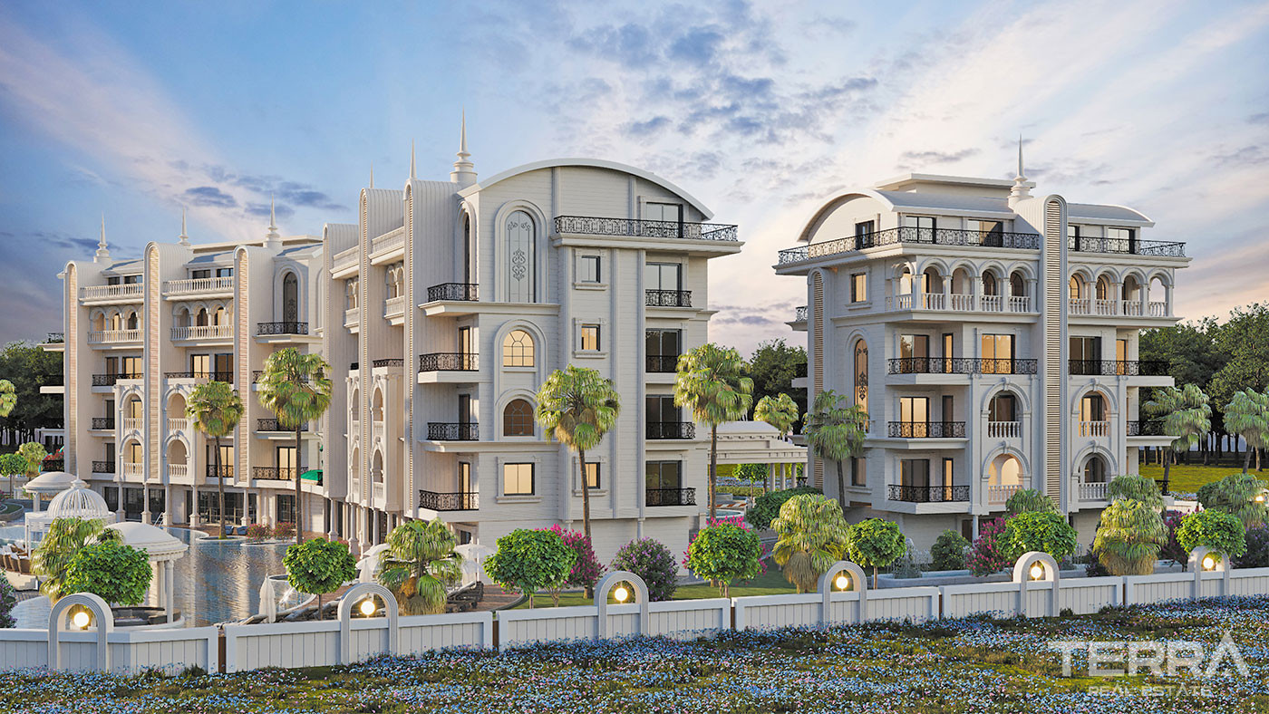 Sea View Alanya Apartments with Exclusive Design in Kargıcak - 72730