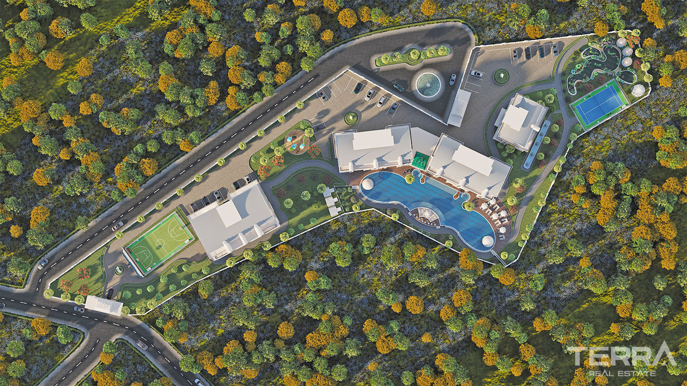 Sea View Alanya Apartments with Exclusive Design in Kargıcak - 72732