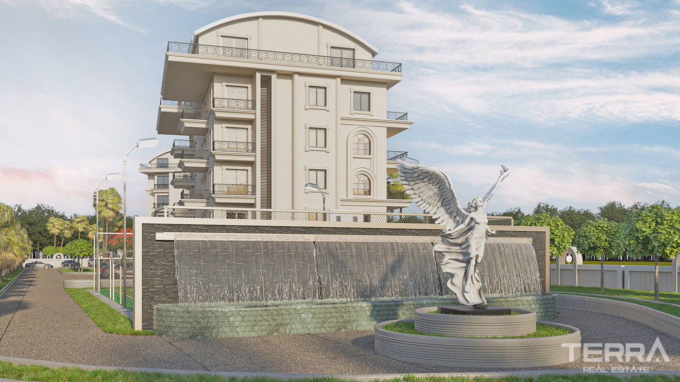 Sea View Alanya Apartments with Exclusive Design in Kargıcak - 72739
