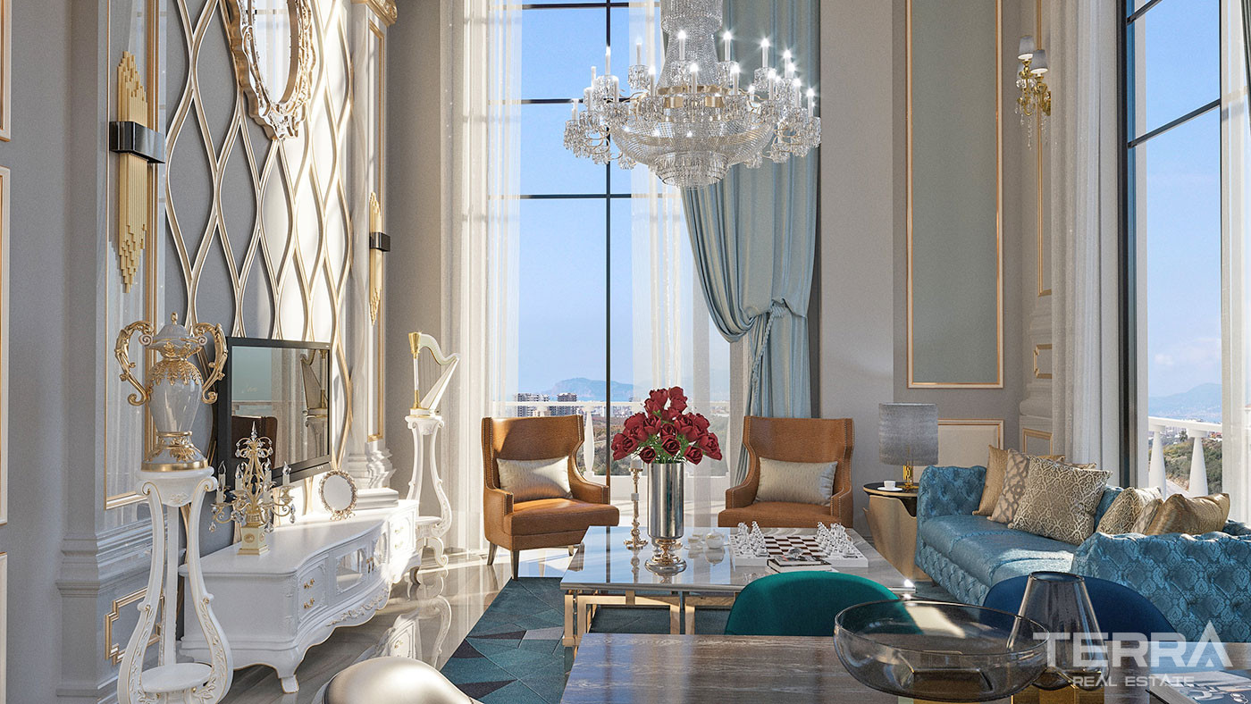 Sea View Alanya Apartments with Exclusive Design in Kargıcak - 72752
