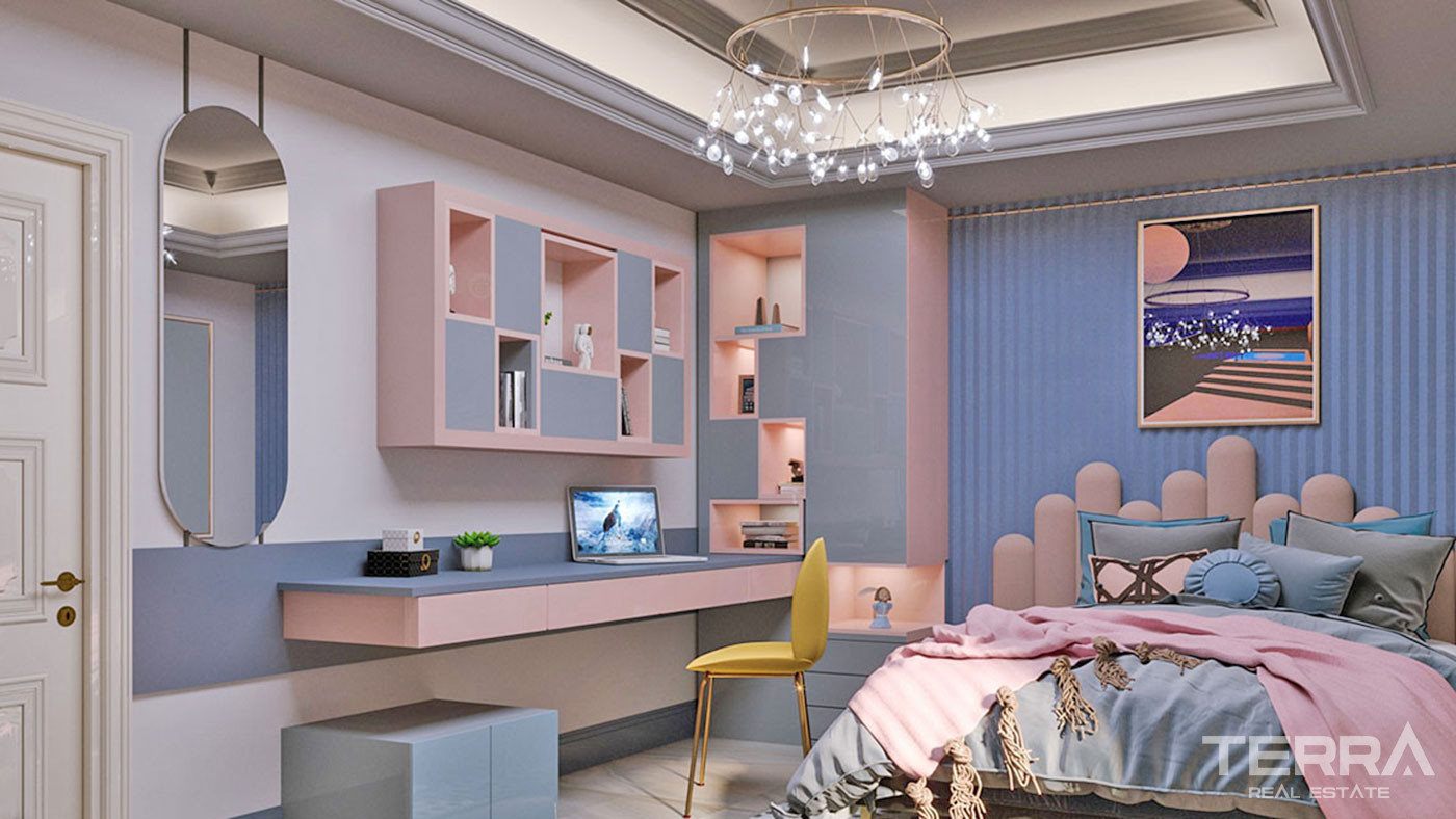 Sea View Alanya Apartments with Exclusive Design in Kargıcak - 72759