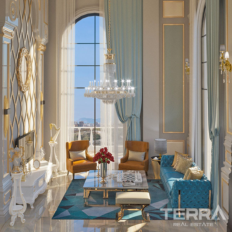 Sea View Alanya Apartments with Exclusive Design in Kargıcak - 72760