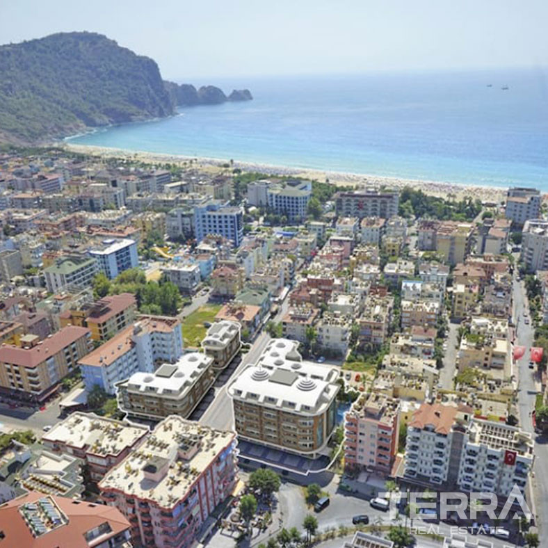 Central Alanya Apartment Close to the Beach with Luxury Furniture - 72705