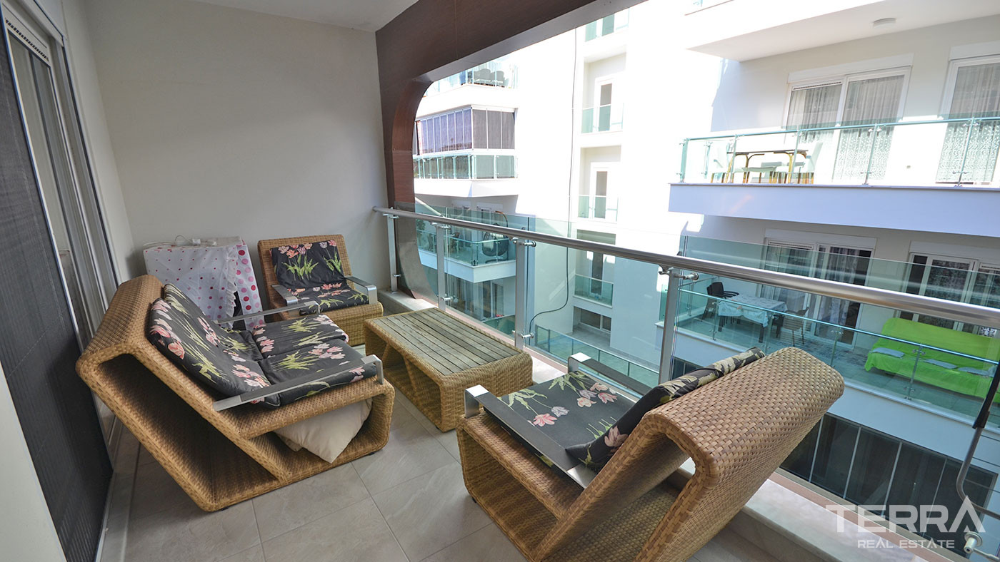 Central Alanya Apartment Close to the Beach with Luxury Furniture - 72712