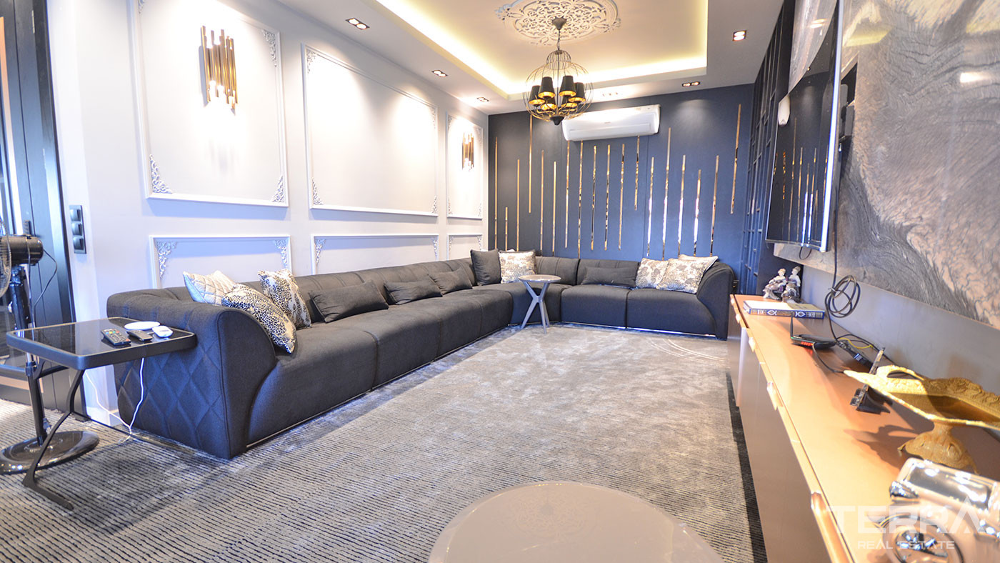 Central Alanya Apartment Close to the Beach with Luxury Furniture - 72719