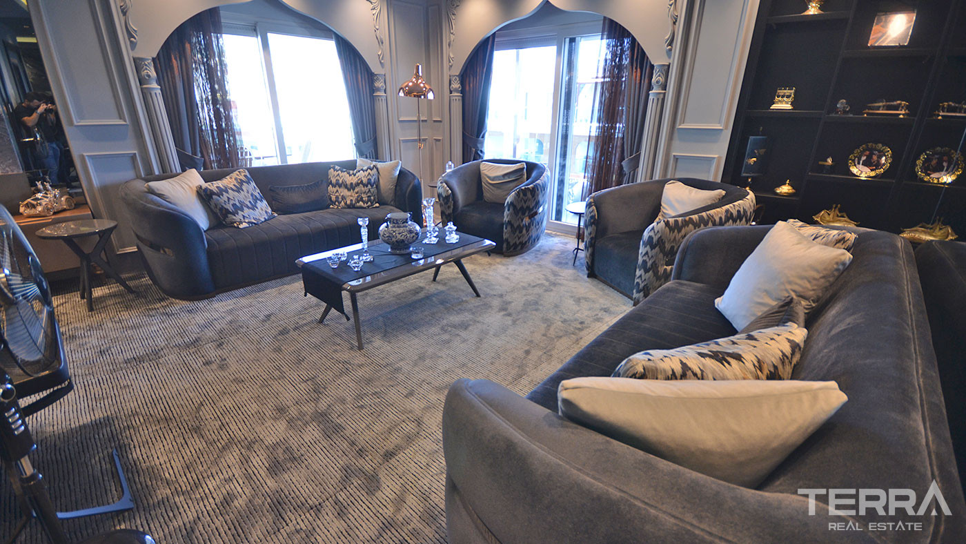 Central Alanya Apartment Close to the Beach with Luxury Furniture - 72721