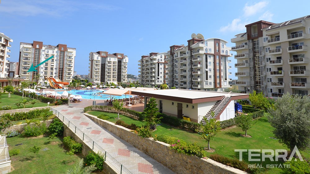 Große 3 Zimmerwohnung im beliebten Orion City in Avsallar - 2259