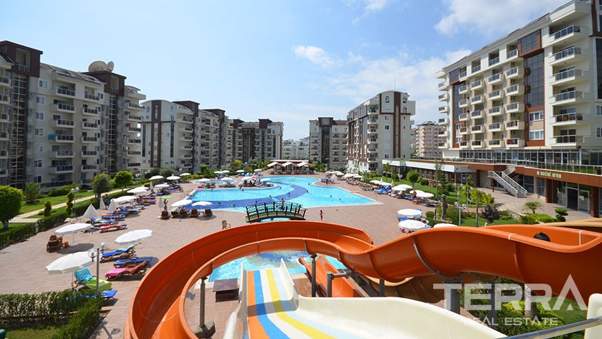 Große 3 Zimmerwohnung im beliebten Orion City in Avsallar - 2267