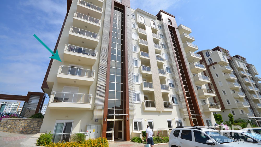 Große 3 Zimmerwohnung im beliebten Orion City in Avsallar - 2284
