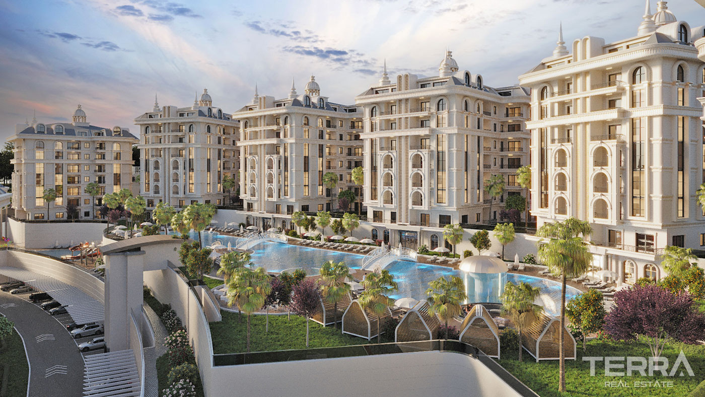Investment Apartments in Alanya Çıplaklı with Flexible Payment Plans