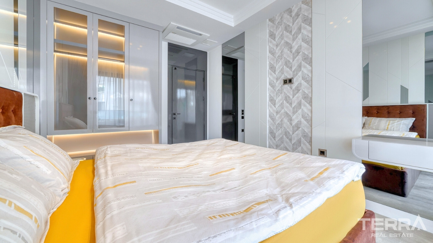 Luxury Alanya Flats with Underfloor Heating and Smart Home System - 103837