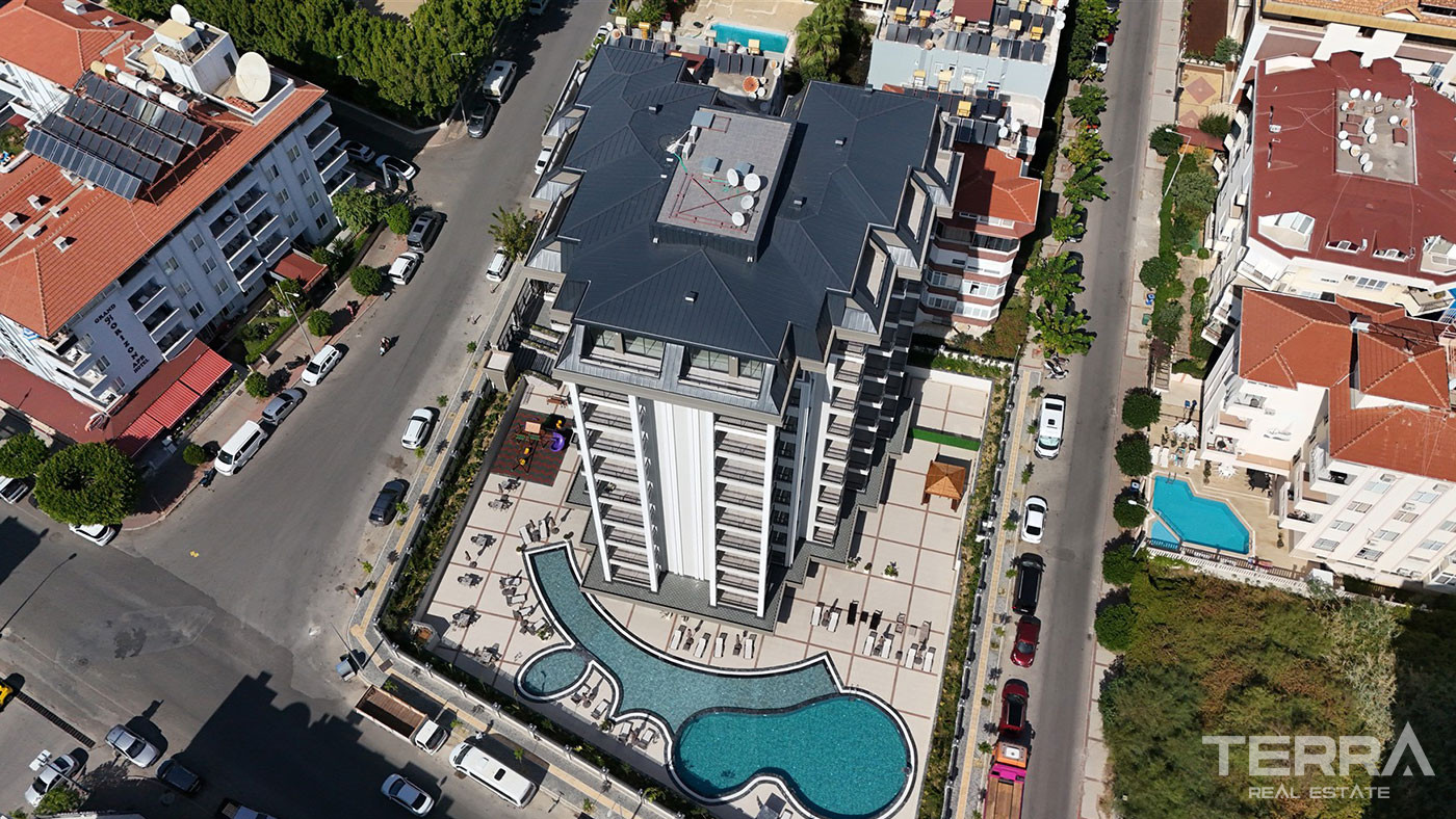 Apartments for Sale in Alanya City Centre, 400 m from the Beach - 112933