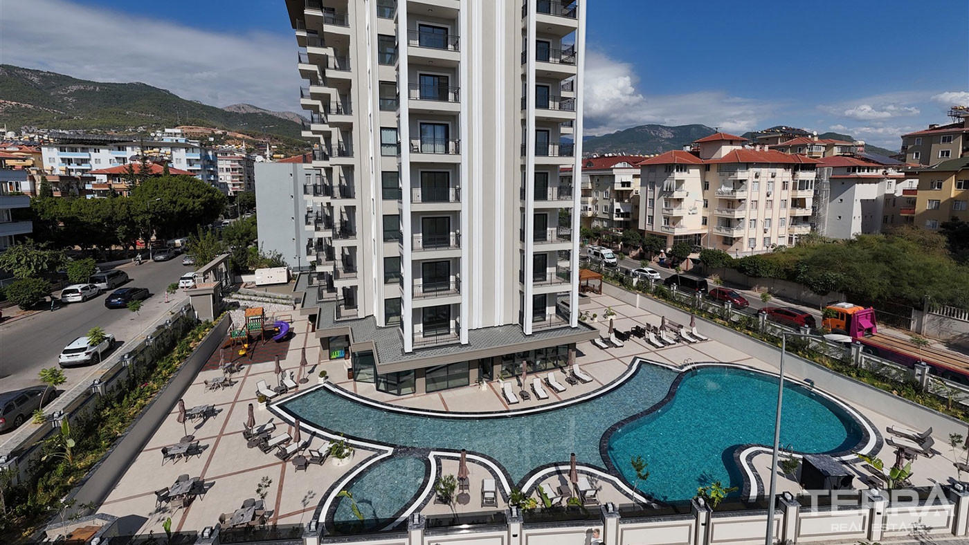 Apartments for Sale in Alanya City Centre, 400 m from the Beach - 112934