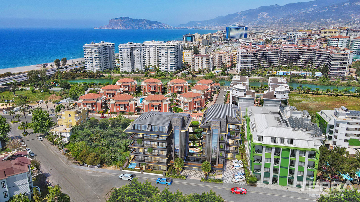 Premium Quality Luxurious Flats with Private Pool Option in Alanya
