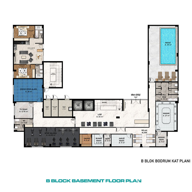 South Facing Apartments with Splendid Sea and Castle Views in Alanya - 117142