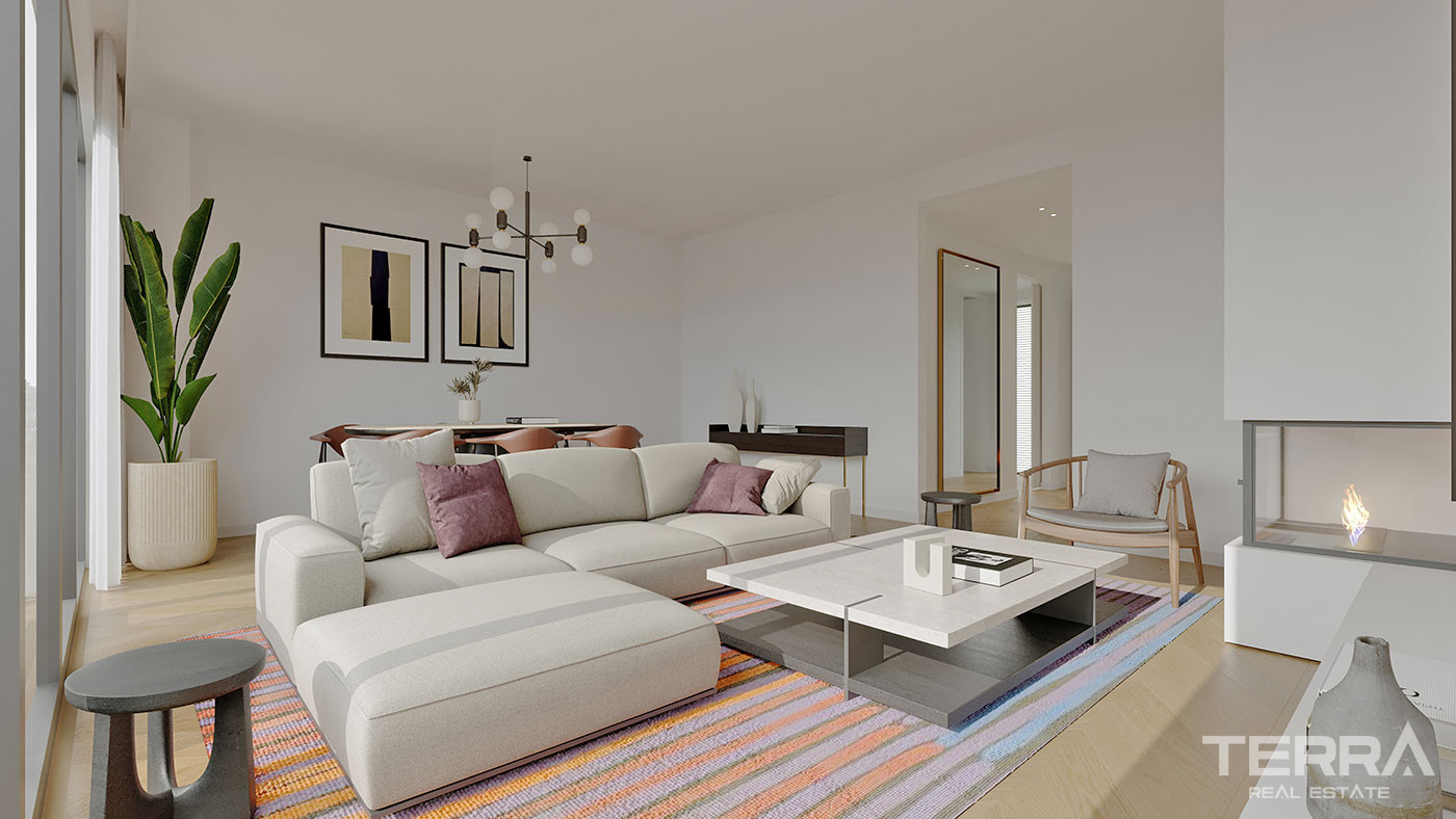 Exclusive Istanbul Houses with Spacious Living Spaces in Kurtköy - 73347