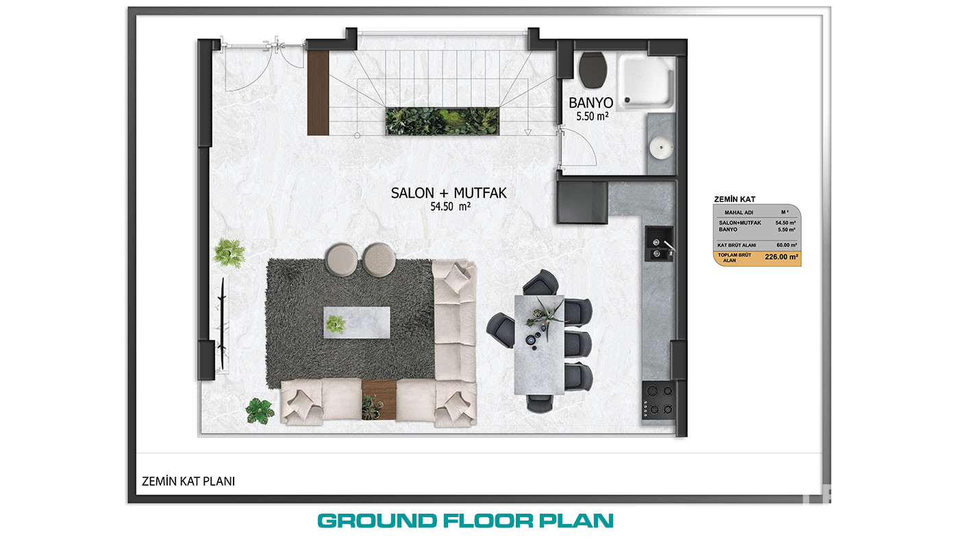 Spacious Luxury Alanya Villas with Private Pool and Sea View in Bektaş - 73377