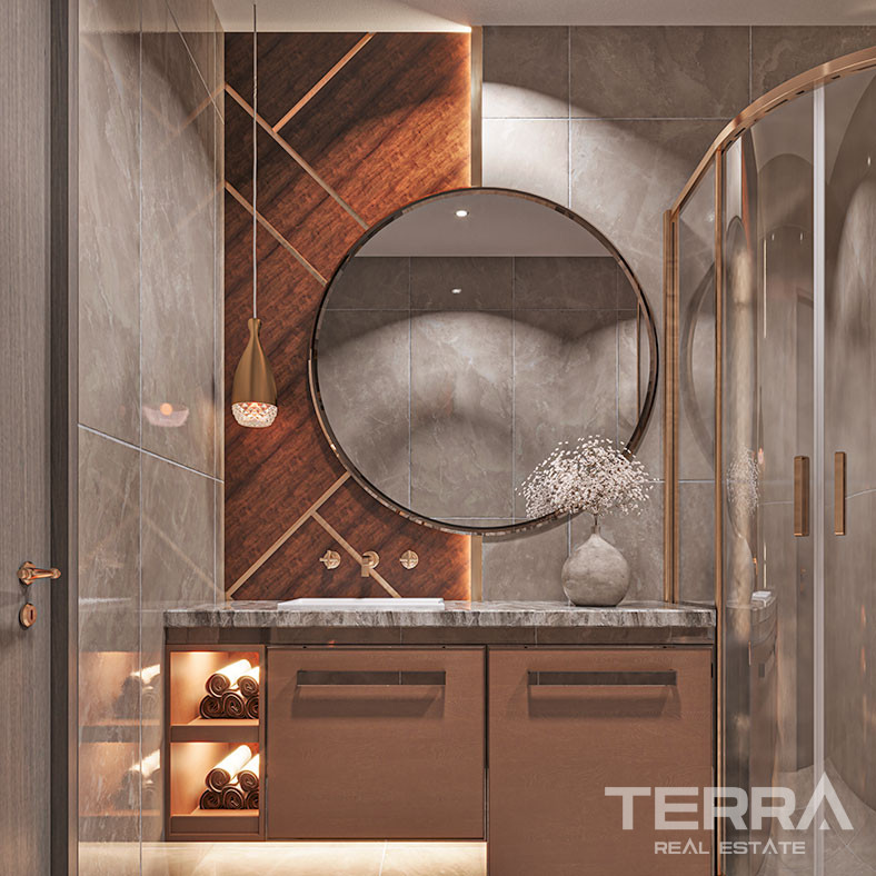 Spacious Luxury Alanya Villas with Private Pool and Sea View in Bektaş - 73381