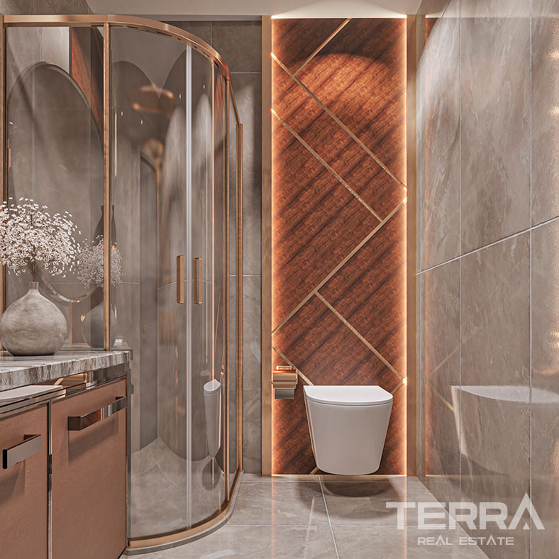Spacious Luxury Alanya Villas with Private Pool and Sea View in Bektaş - 73382