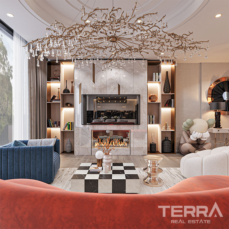 Spacious Luxury Alanya Villas with Private Pool and Sea View in Bektaş - 73383