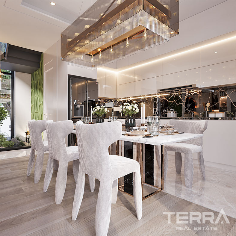 Spacious Luxury Alanya Villas with Private Pool and Sea View in Bektaş - 73385