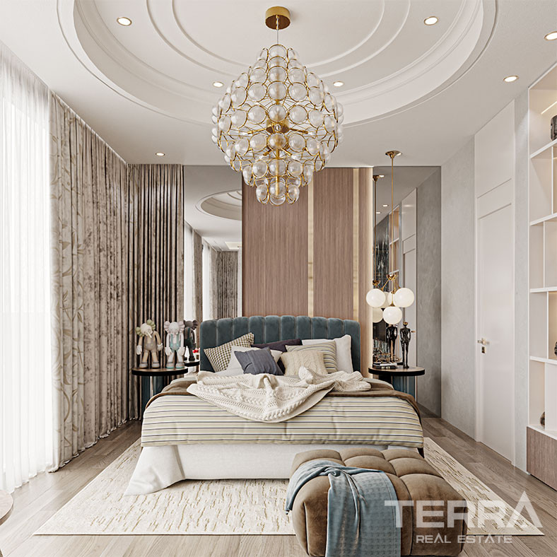 Spacious Luxury Alanya Villas with Private Pool and Sea View in Bektaş - 73387