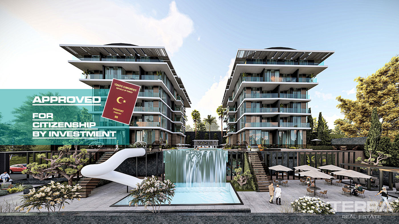 Nouveaux Appartements de Prestige à Vendre à Alanya Cléopâtre