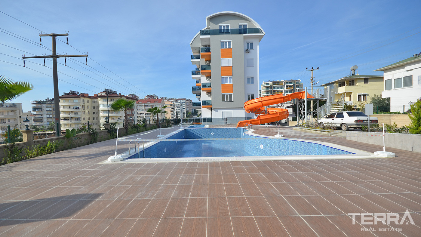 Modern Furnished Key Ready Flat Close to the Beach in Alanya Avsallar - 73539