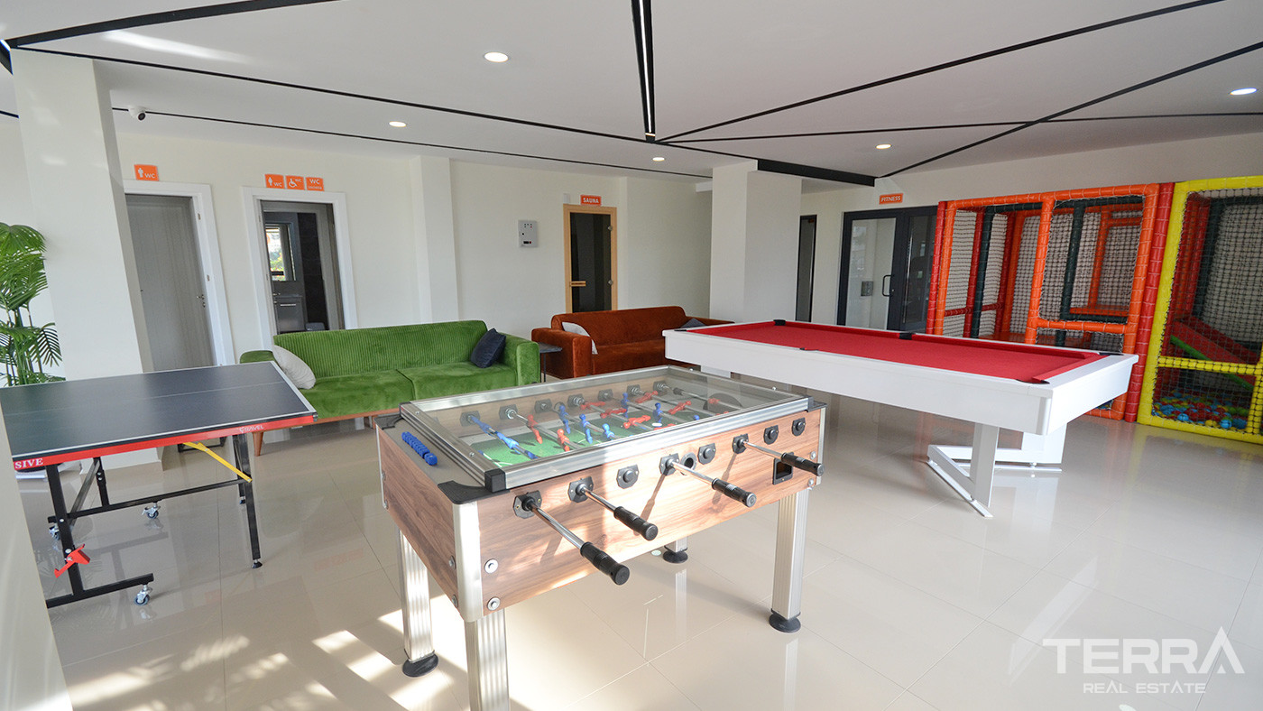 Modern Furnished Key Ready Flat Close to the Beach in Alanya Avsallar - 73542