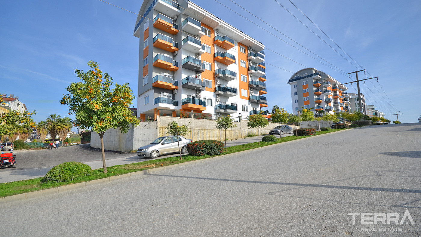 Modern Furnished Key Ready Flat Close to the Beach in Alanya Avsallar - 73546