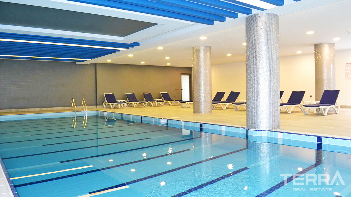 Furnished Luxury Alanya Flat with Spectacular Sea View in Mahmutlar - 73589