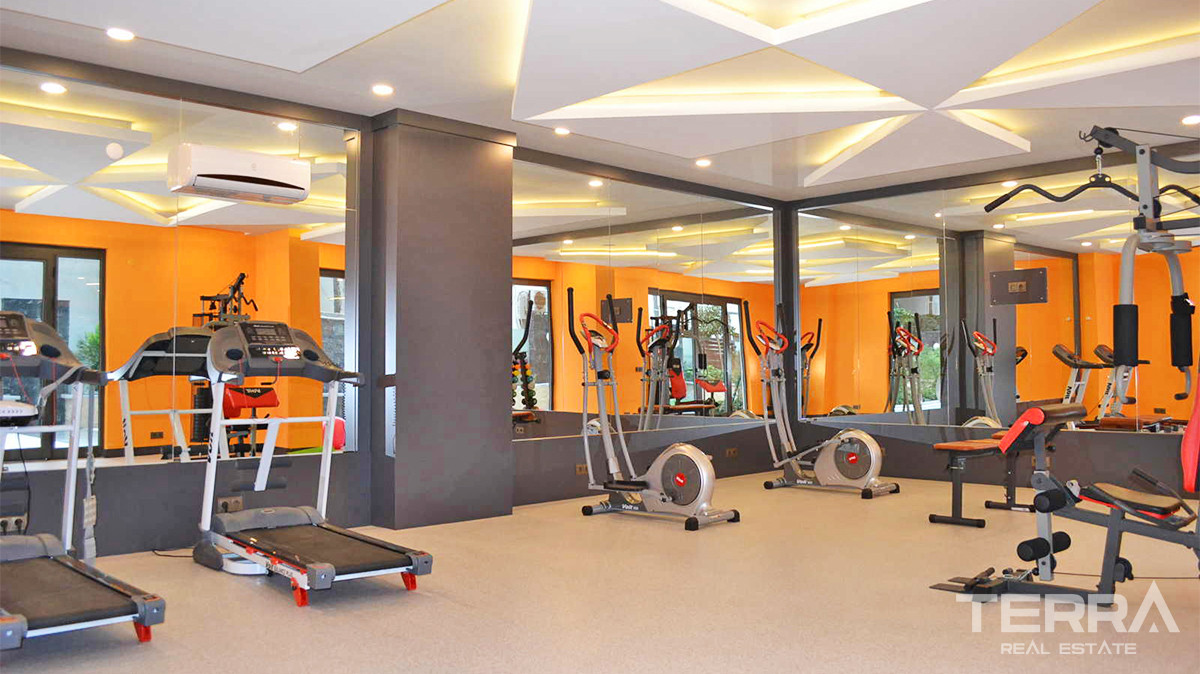Furnished Luxury Alanya Flat with Spectacular Sea View in Mahmutlar - 73590