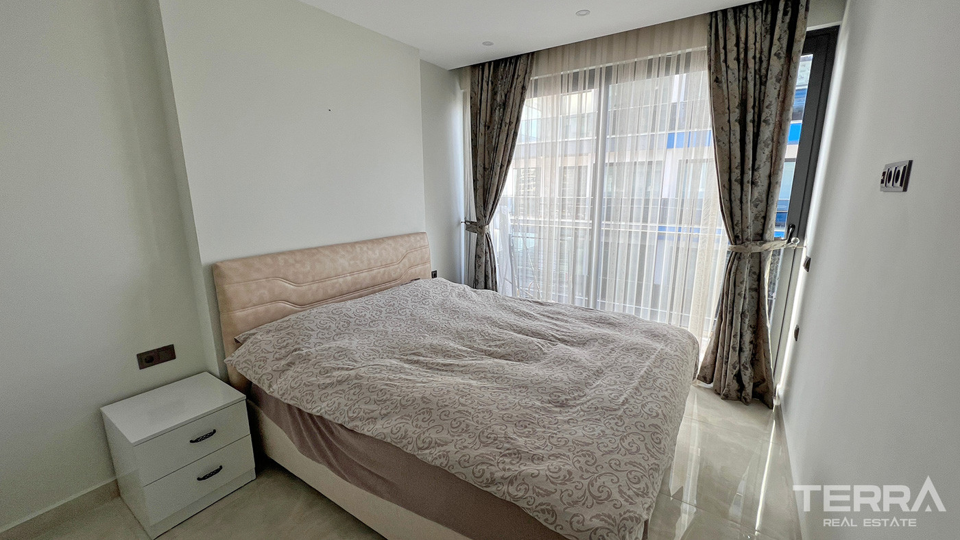 Furnished Luxury Alanya Flat with Spectacular Sea View in Mahmutlar - 73604