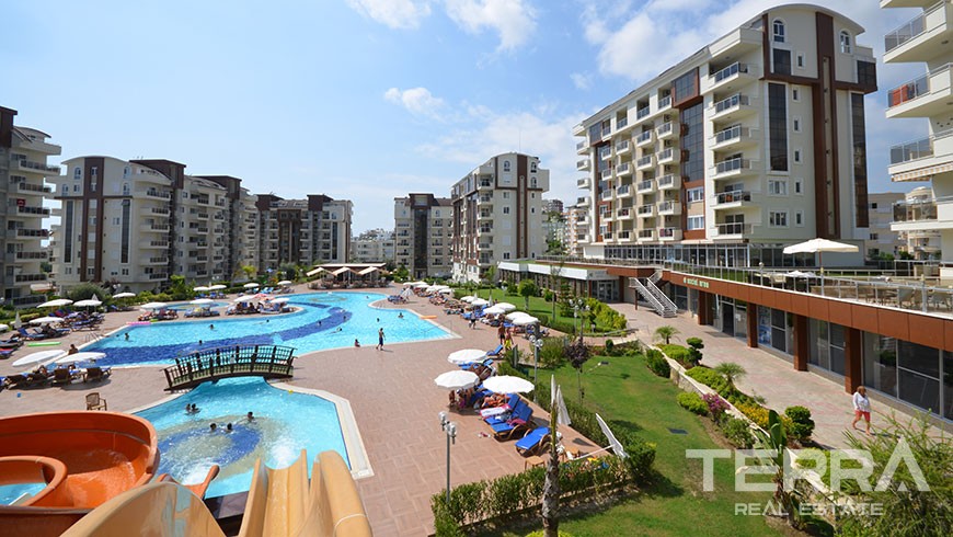Apartment mit Meerblick im Orion City in Avsallar zu verkaufen - 2407