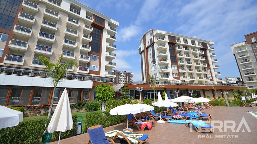 Apartment mit Meerblick im Orion City in Avsallar zu verkaufen - 2418
