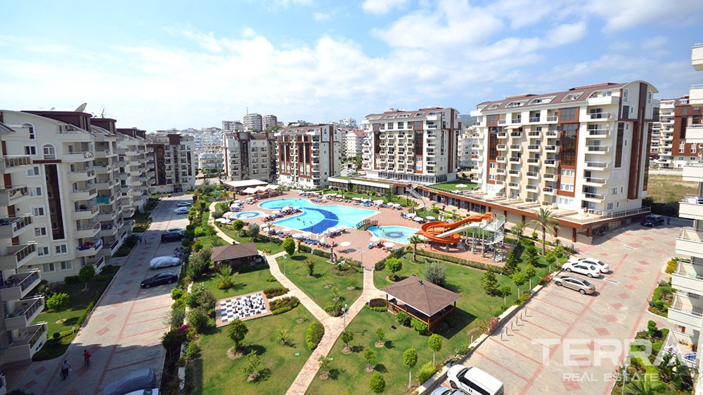 Apartment mit Meerblick im Orion City in Avsallar zu verkaufen - 2429