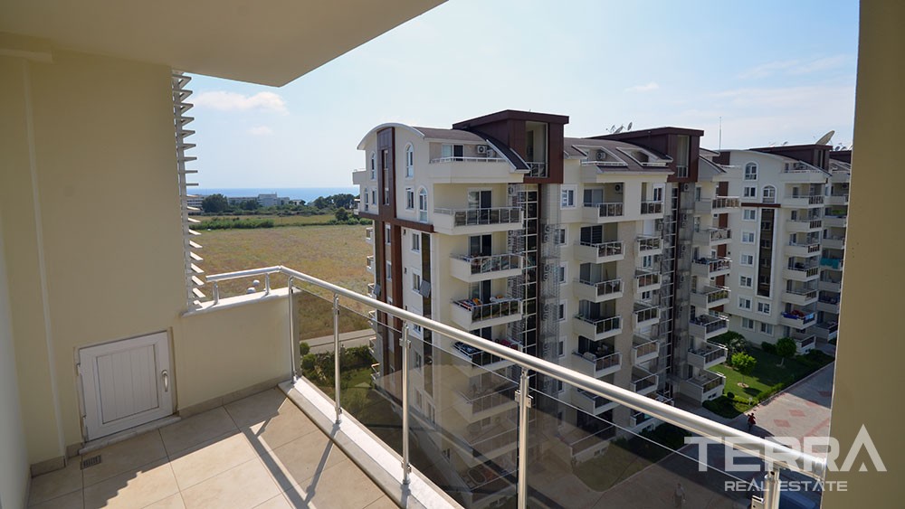 Apartment mit Meerblick im Orion City in Avsallar zu verkaufen - 2441