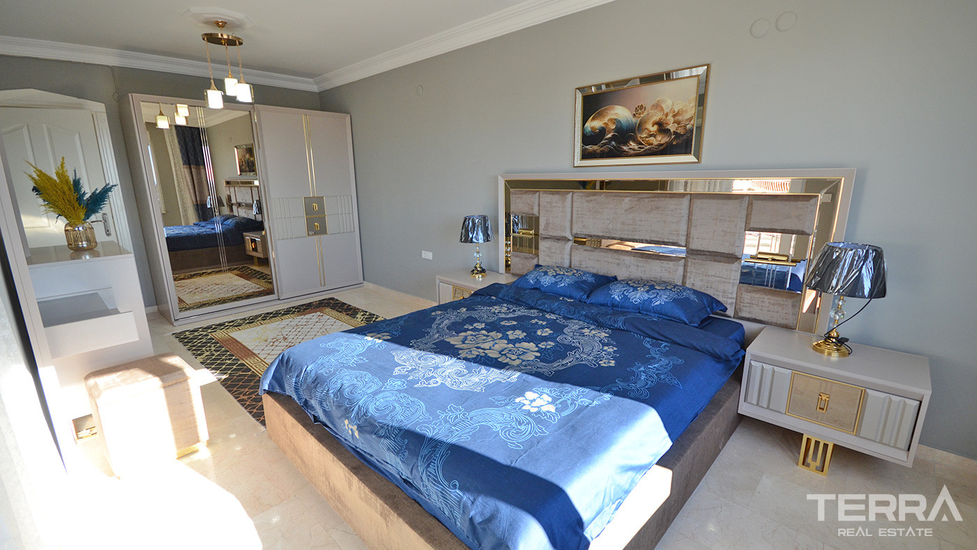 Eye Catching Sea View Flat a Few Steps Away From the Beach in Alanya - 73616