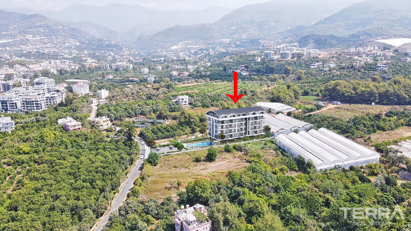 Luxurious Alanya Flats with On-Site Features and Flexible Payment Plan - 73627