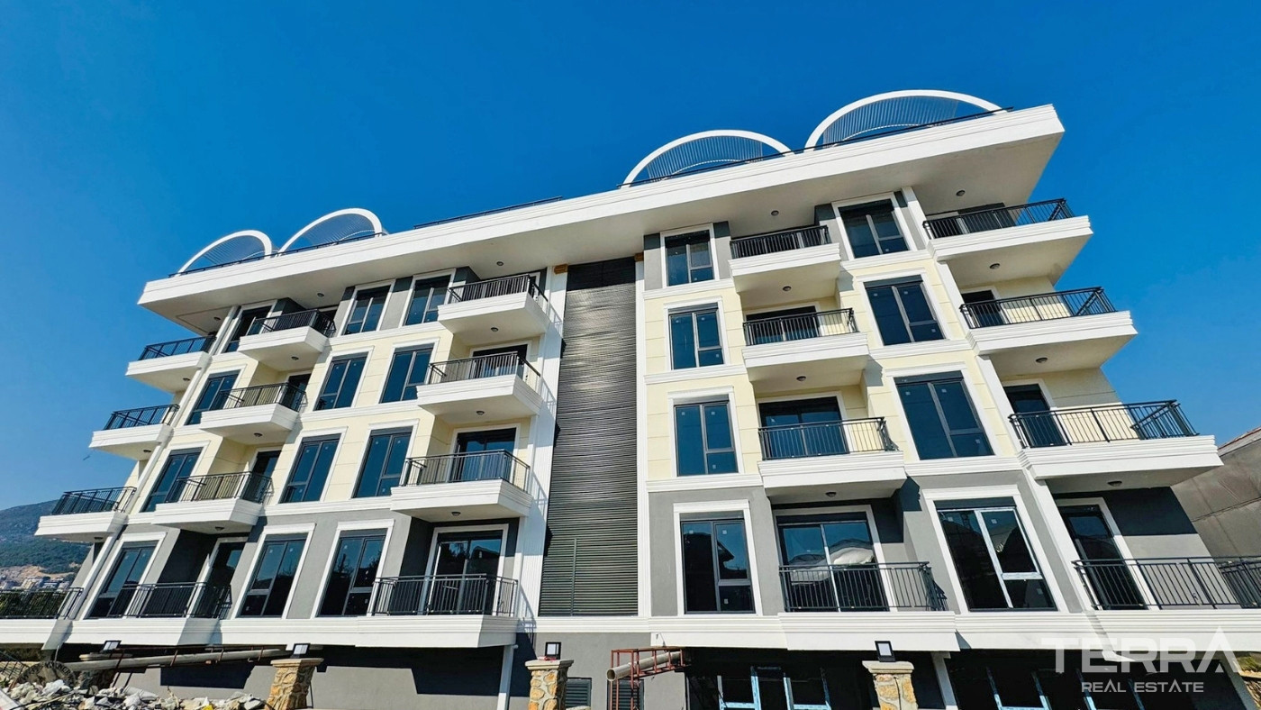 Luxurious Alanya Flats with On-Site Features and Flexible Payment Plan - 101326