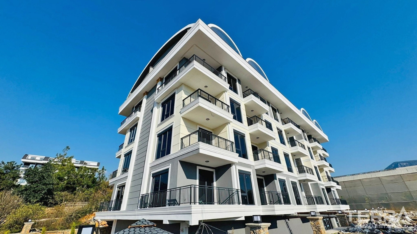 Luxurious Alanya Flats with On-Site Features and Flexible Payment Plan - 101327