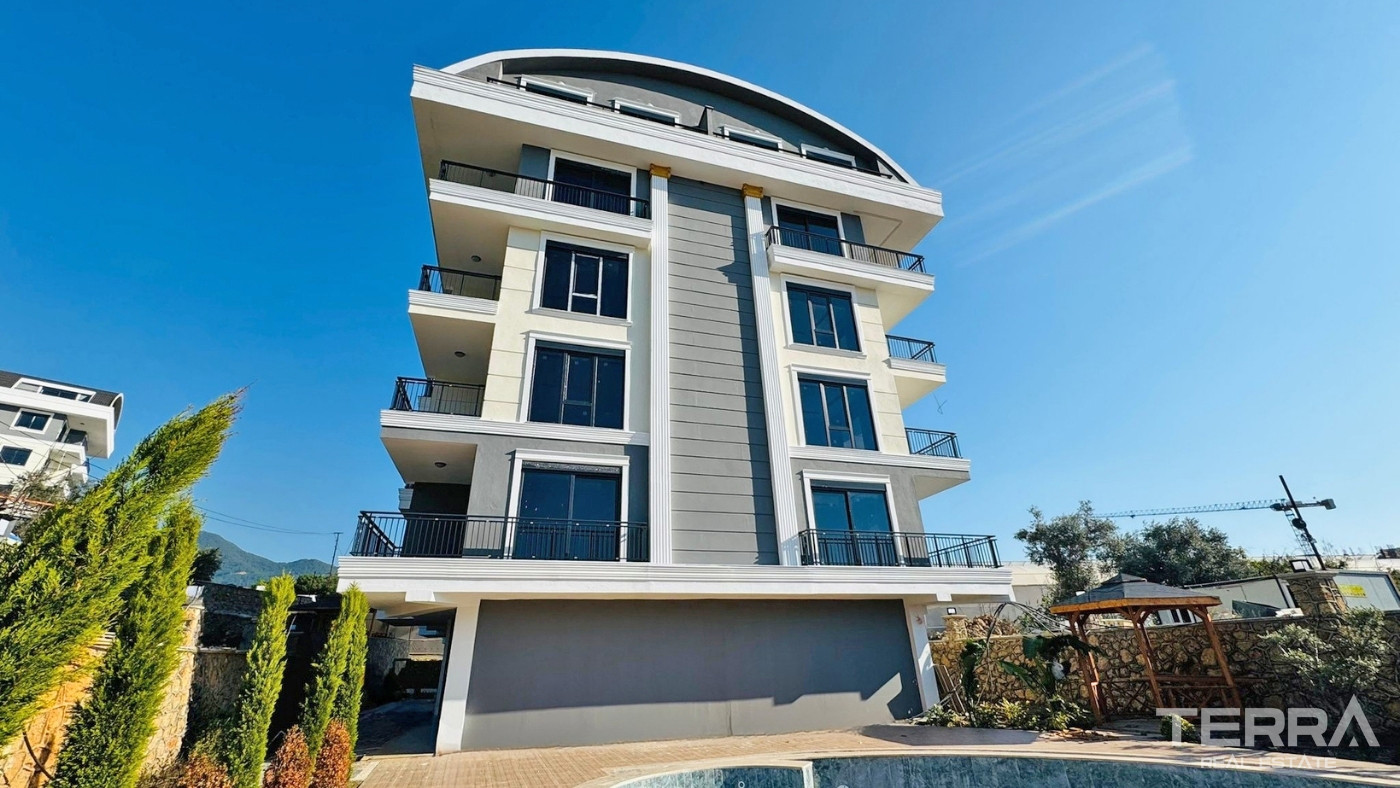 Luxurious Alanya Flats with On-Site Features and Flexible Payment Plan - 101329