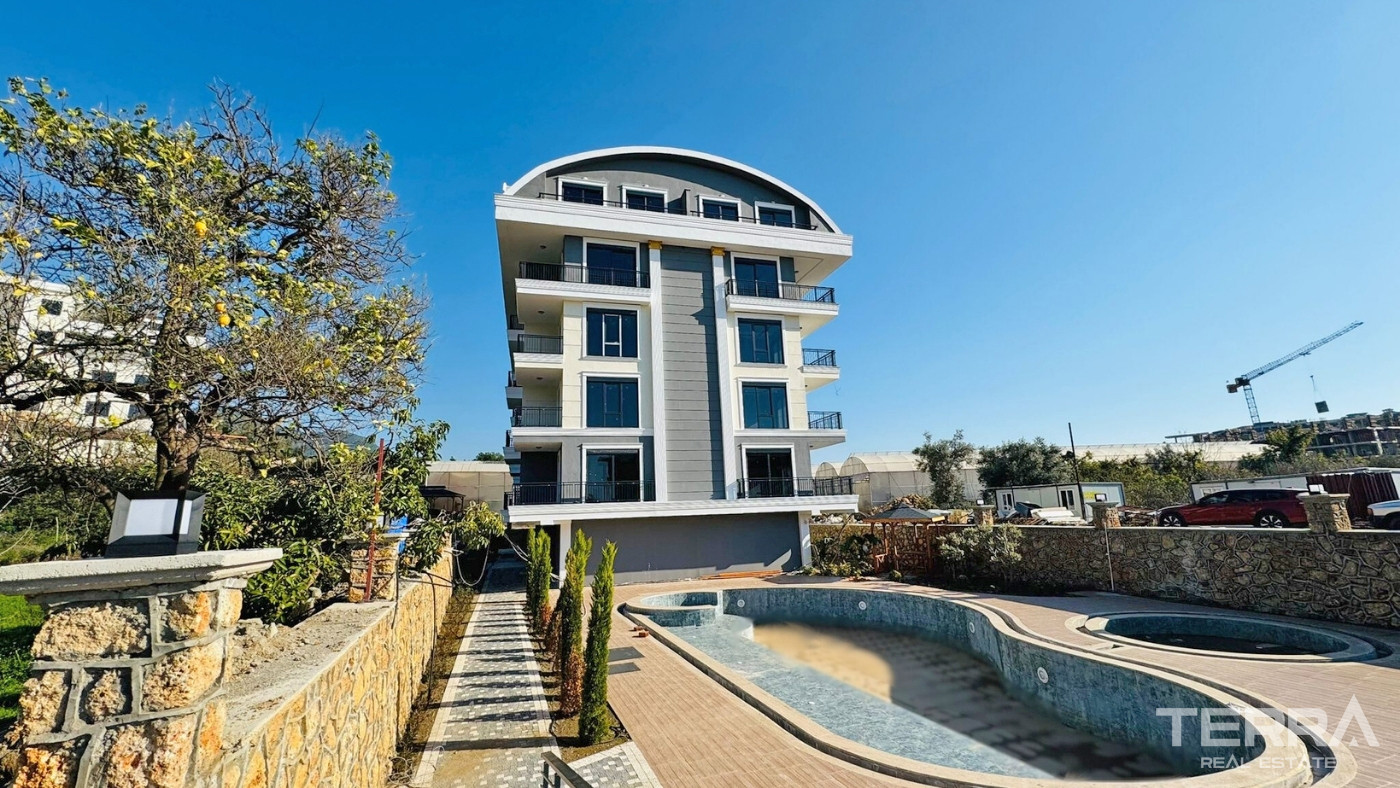 Luxurious Alanya Flats with On-Site Features and Flexible Payment Plan