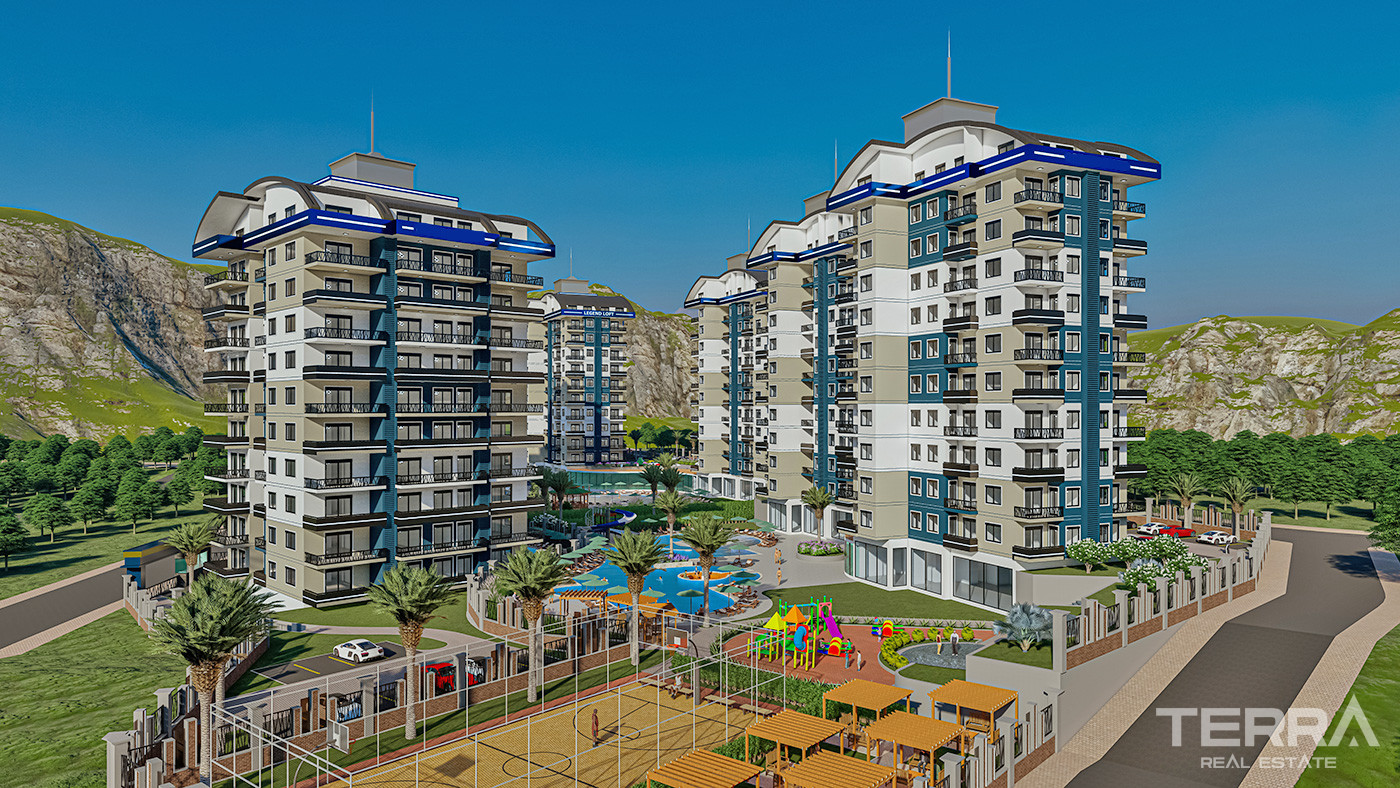Quality Life with Opportunity of Luxury Apartments in Alanya Avsallar