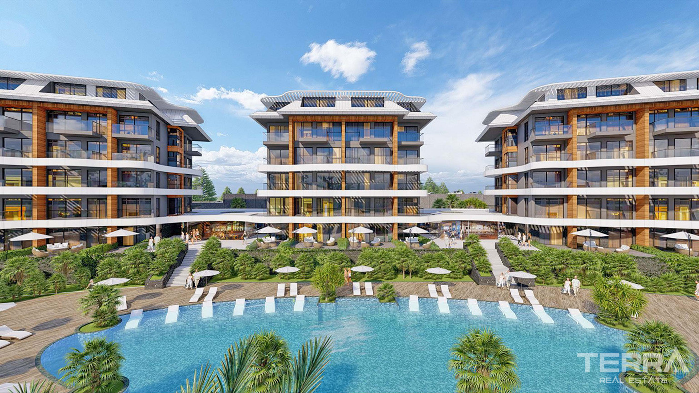 Comfortable Alanya Apartments with Luxury Touches in Kargıcak