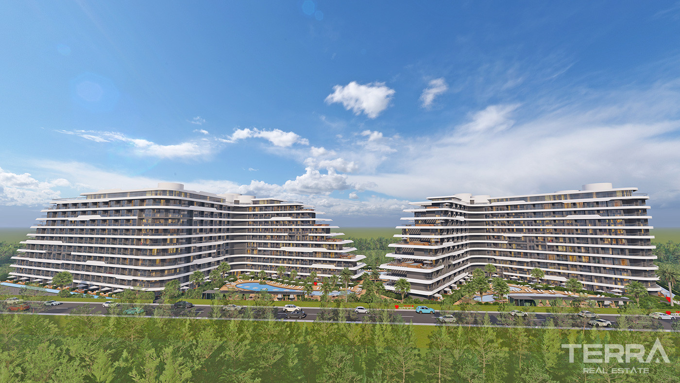 Exclusive Hotel-Style Flats with Smart Home System in Antalya Altıntaş - 73700