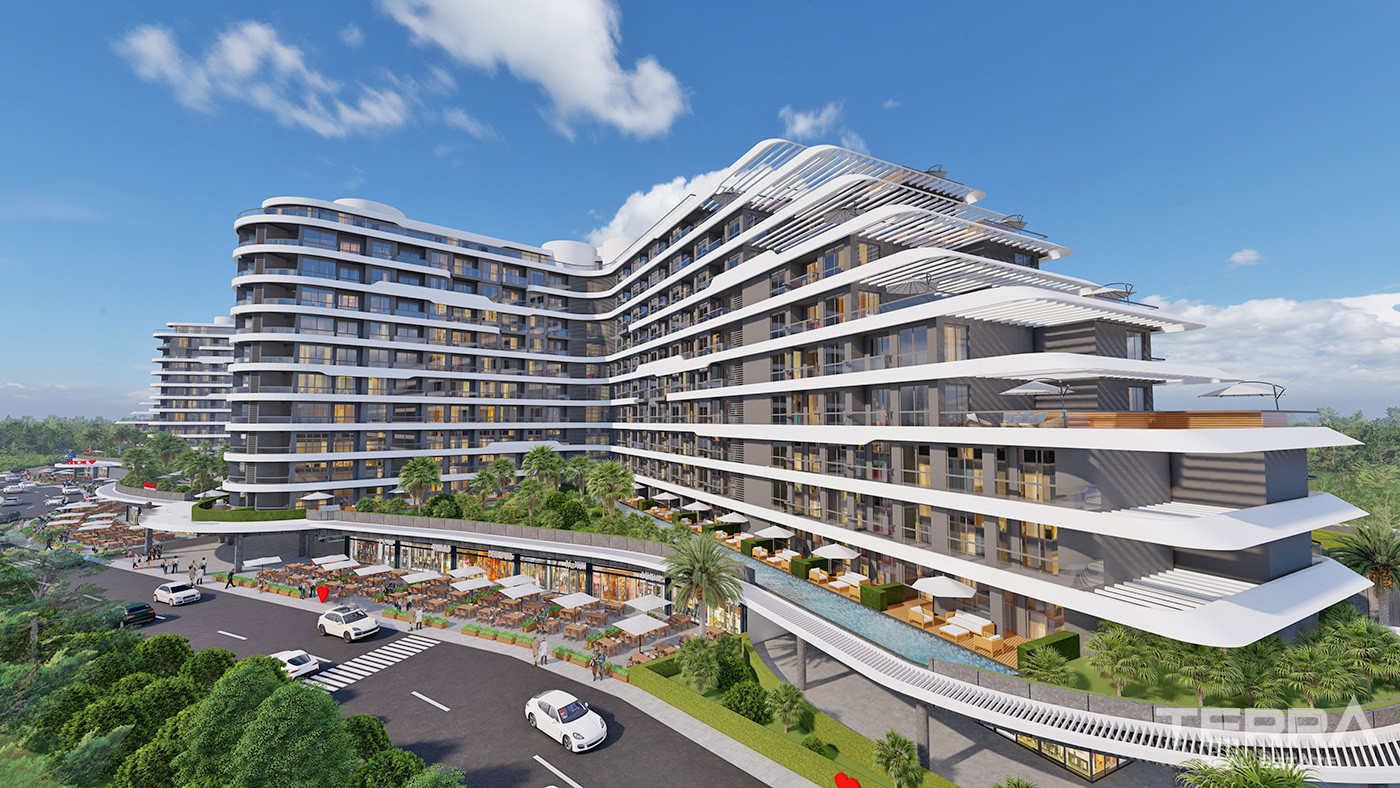 Exclusive Hotel-Style Flats with Smart Home System in Antalya Altıntaş - 73705