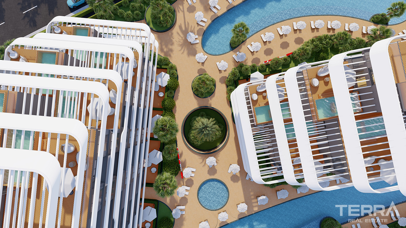 Exclusive Hotel-Style Flats with Smart Home System in Antalya Altıntaş - 73707